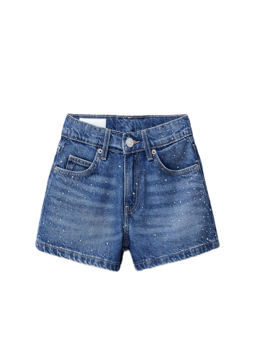 ZARA KIDS SPARKLY DENIM SHORTS